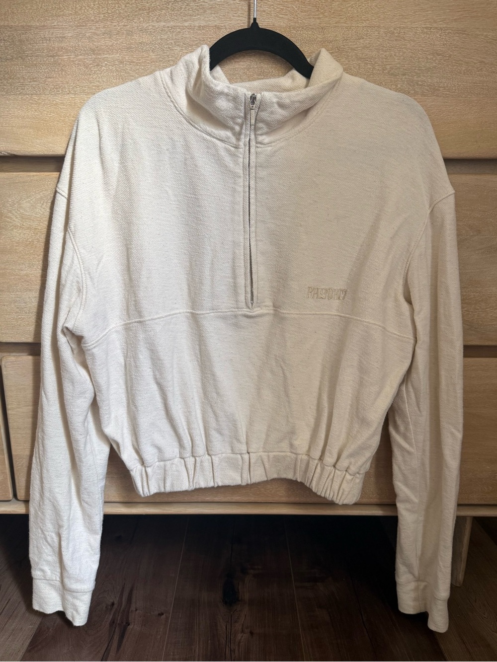 Rhythm Cropped Quarter Zip